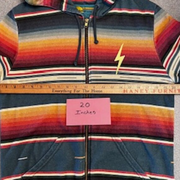 Aviator Nation Tulum Hand-Dyed Hoodie Size L - Picture 5 of 9